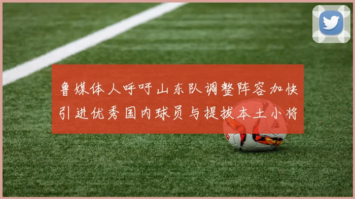 鲁媒体人呼吁山东队调整阵容加快引进优秀国内球员与提拔本土小将